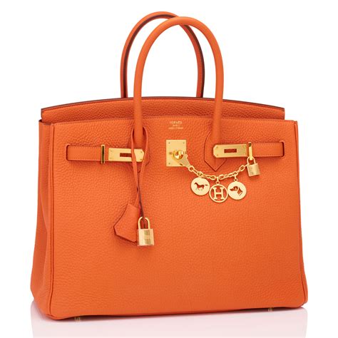 hermes purse orange